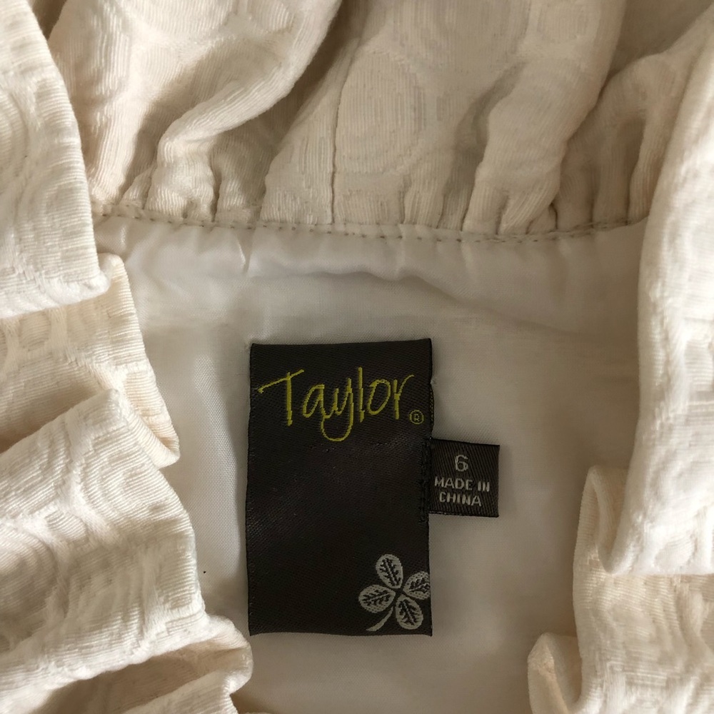 Taylor Ruffle Neckline Dress - Picture 4 of 6